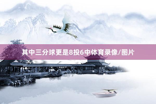 其中三分球更是8投6中体育录像/图片